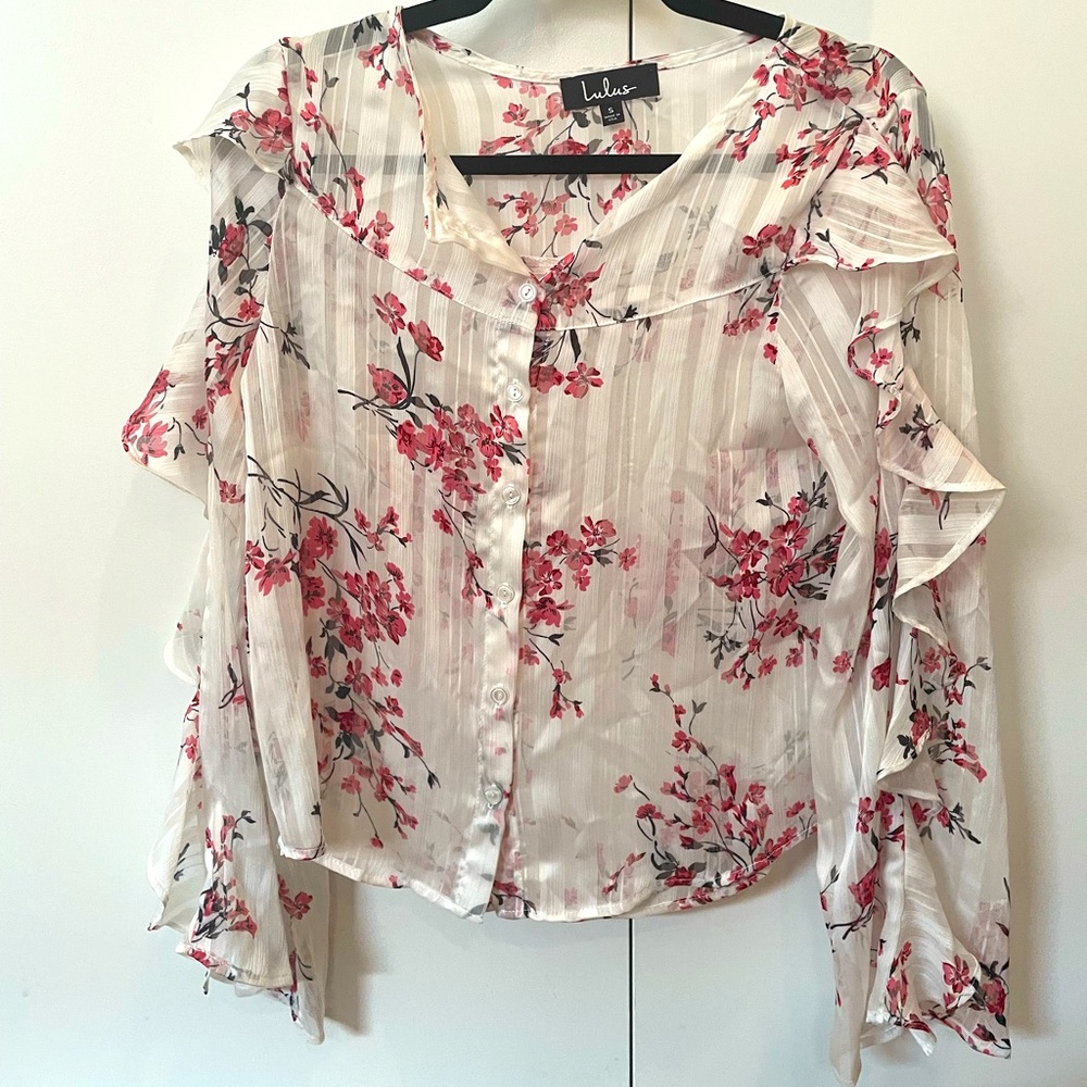 Flowery blouse